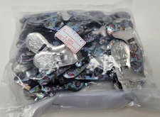 144 Cowboy Boot Metal Western Bolo Slotted Concho Slides Scarf Belt Buckle VTG