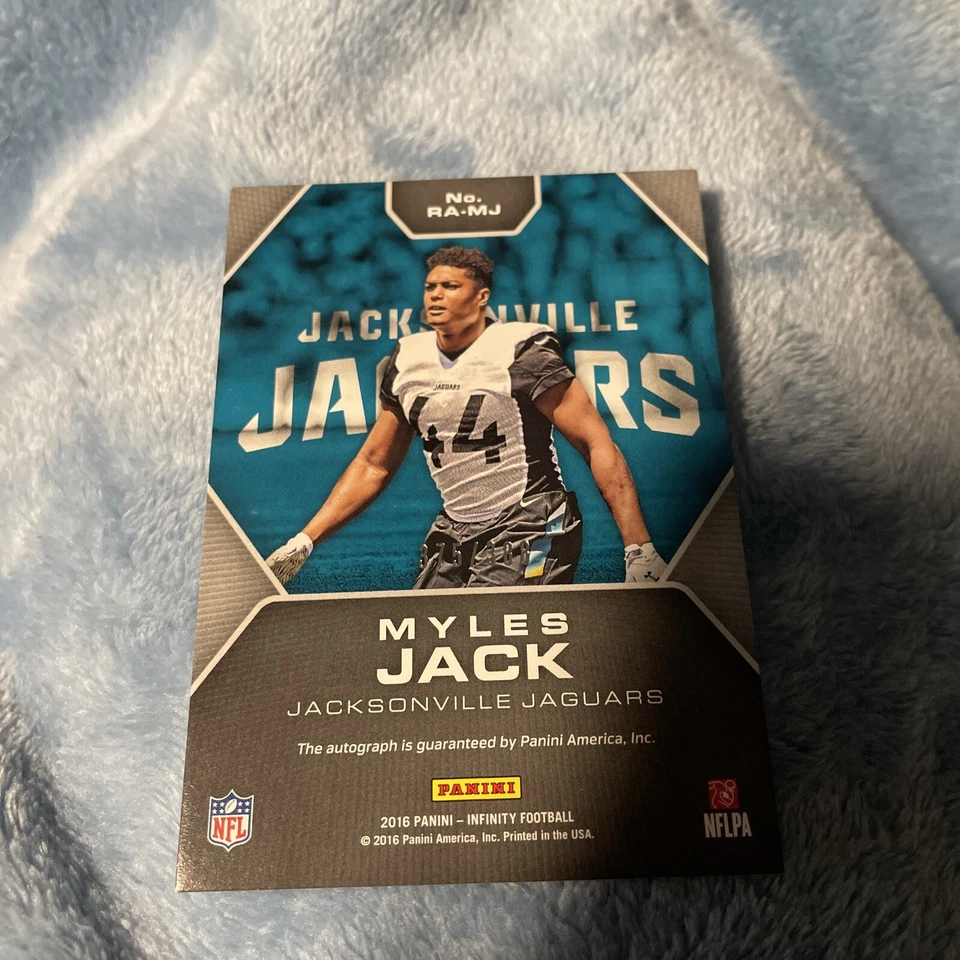 2016 Panini Infinity - Rookie Autographs #RA-MJ Myles Jack /388 (AU, RC) - Image 2 of 4