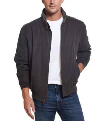 $135 Weatherproof Men's Jasper Microfiber Bomber Jacket Small yoc0523