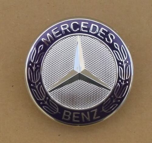 NEW Mercedes Benz Star Conversion to Flat Mount Hood Emblem Badge - Afbeelding 1 van 3