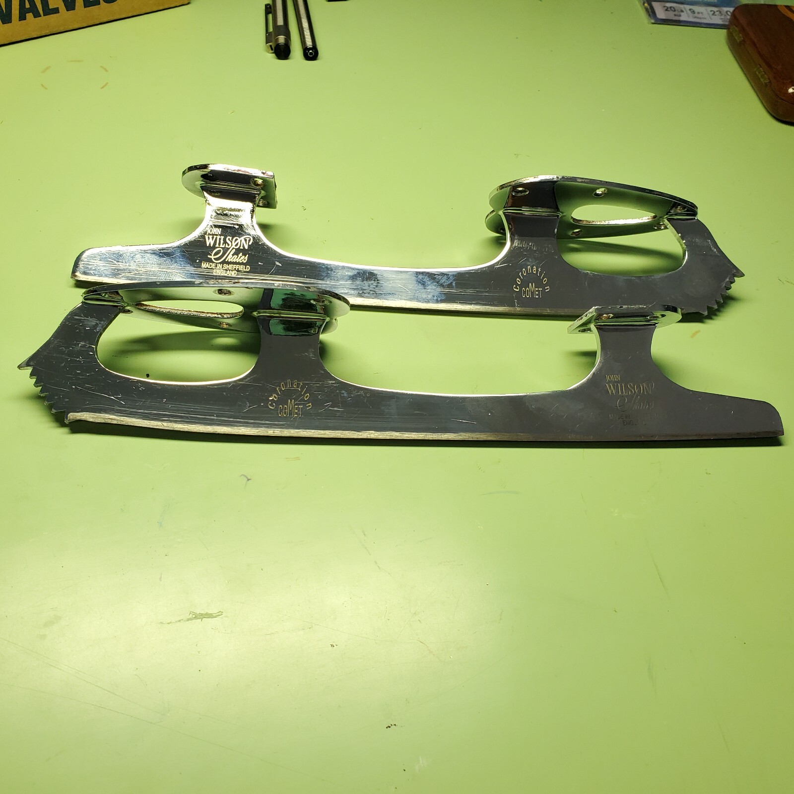 john wilson ice skate blades coronation comet sheffield england eBay