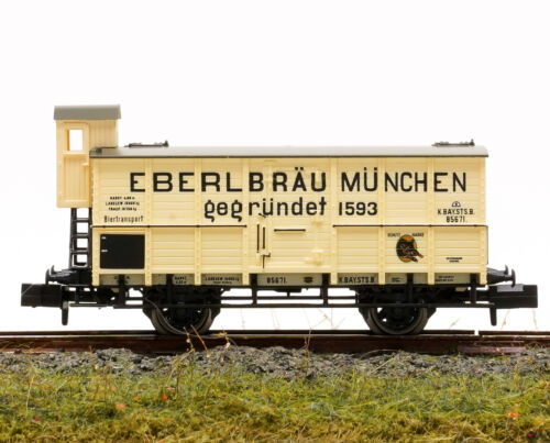Minitrix 15954 – Bierwagen Eberlbräu München der K.Bay.Sts.B. - Bild 1 von 4