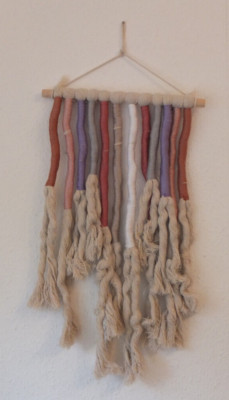 Depot For Little Only NEW Hanging Decoration Wood & Fabric
