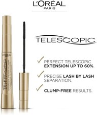 L'Oreal Paris Telescopic High Precision MAGNIFISE 8ml Mascara -  BLACK