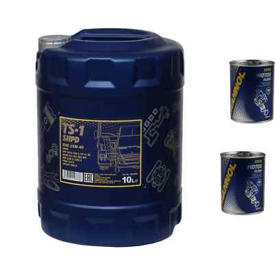 10L Motoröl MANNOL TS-1 SHPD 15W-40 2x