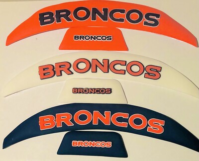 Broncos Full Size Speed Flex 3D Helmet Bumpers