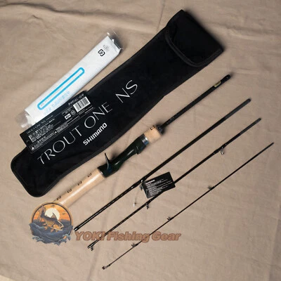 Shimano 2024 TROUT ONE NS B48UL-G/4 Baitcasting Rod-Watch Our Product Video