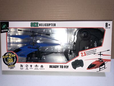 RED--BLUE--OR--YELLOW --Remote Control Helicopter Skidz RC SK2--Y