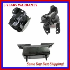 Motor & Trans Mount For 3PCS 2008-2013 Chevrolet Silverado GMC Sierra 1500 4.8L