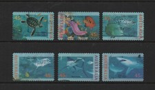 AUSTRALIA 1995 MARINE LIFE SELF-ADHESIVE SET *USED*