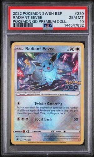 Pokemon Radiant Eevee SWSH230 Black Star Promo PSA 10 GEM MINT