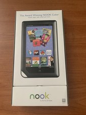 Vintage NOOK Color eReader by Barnes Noble - In Original Box Excellent Used