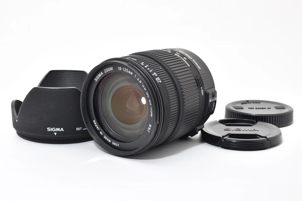 Sigma 18-125mm Focal Camera Lenses for sale - eBay