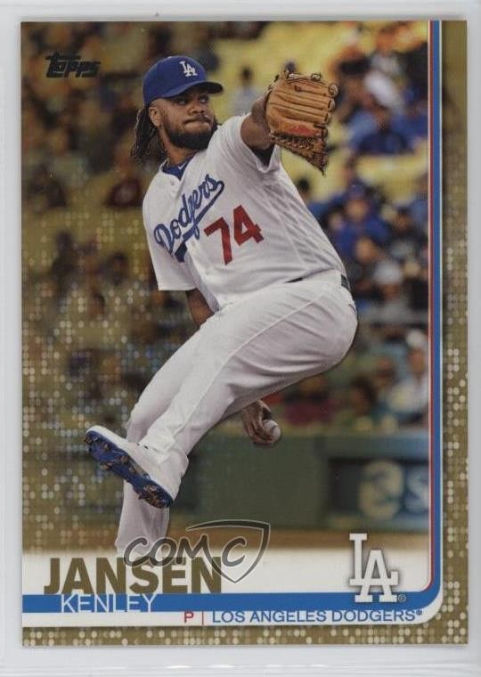 2019 Topps Gold 1851/2019 Kenley Jansen #129 00hi