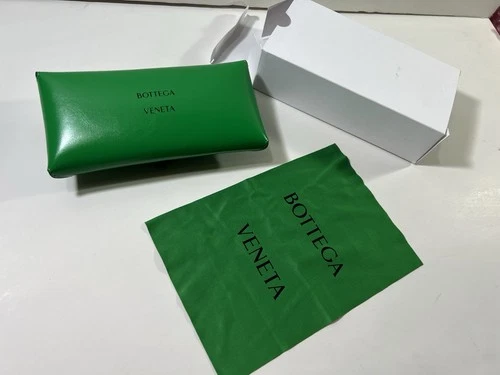 BOTTEGA VENETA Case Sunglasses Eyeglasses With Cleaning Paper