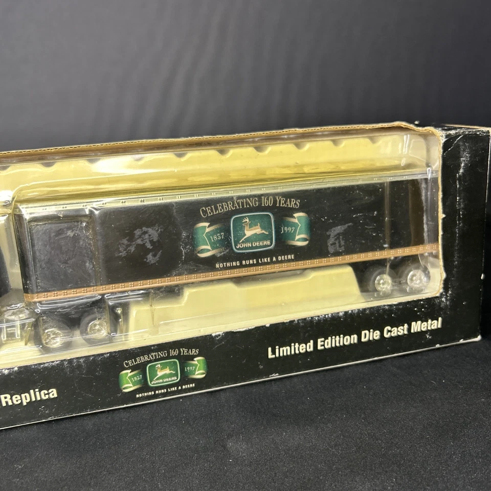 John Deere Peterbilt Semi Trailer 1:64 SpecCast Liberty 1997 Limited NIB - Image 3 of 4