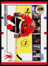 Adam Creighton, 1990-91 Score American, #82, Chicago Blackhawks,