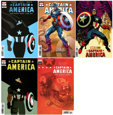 #ad Captain America # 1 4 5 Chip Zdarsky #2 Campbell amp; #3 H Cho Variant SET Lot 2025 $34.99