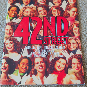 42nd Street Best Musical Revival Theater Souvenir Program Brochure - Original