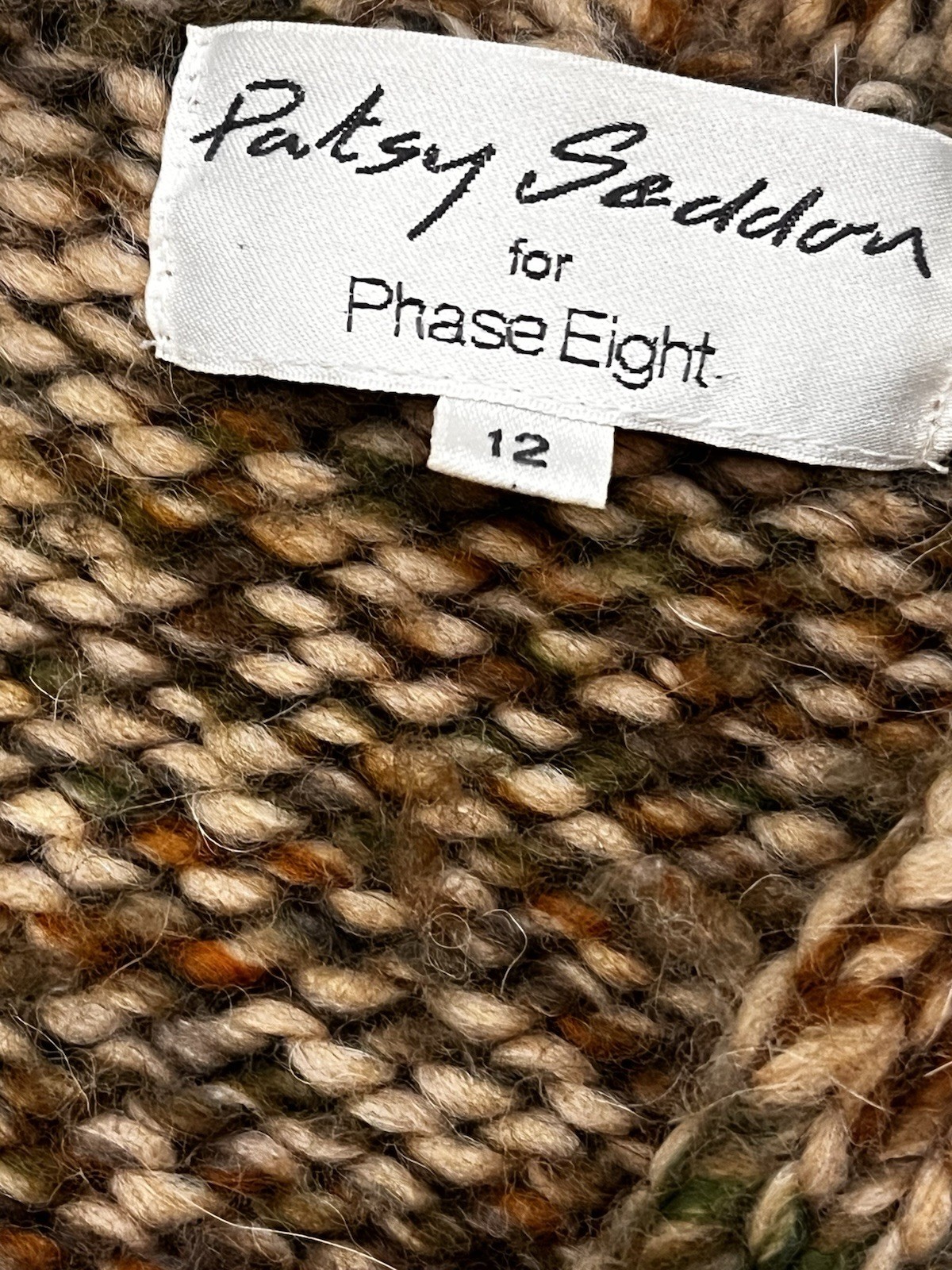 Phase Eight Patsy Seddon Brown Chunky Cardigan Wo… - image 3