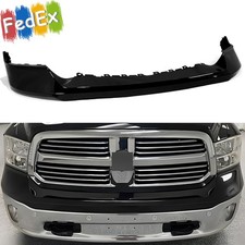 Fits Dodge Ram 1500classic 2013-2018 Unfolded Glossy Black Front Bumper Cover
