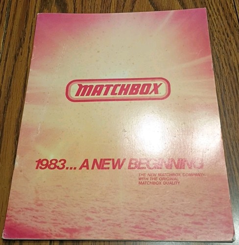 Matchbox: 1983...A New Beginning Sales Brochure Pamphlet Diecast Cars Trucks + 