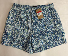 Nike Jordan Ess. Poolside Mesh Lined Shorts Blue Multicolor Sz Large FN4635-423