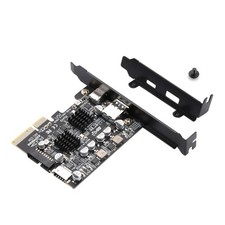 PCI-E X4/X8/X16 USB 3.2 Gen2 Expansion Card For USB1.1 2.0 3.0 3.1 3.2 Black