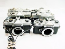 Fujica 35mm Film Cameras 6  Parts  6 bodies  Untested  ALL 39   8 