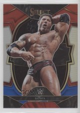 2023 Panini Select WWE Concourse Red & Blue Prizm Batista #67 02l5
