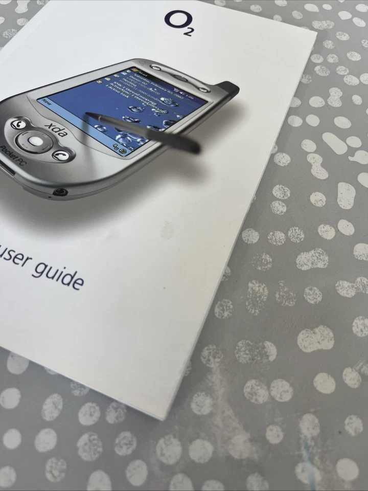 O2 Xda Pocket PC User Guide - Manual Only Paper Back 45 Pages Used - image 3 of 4