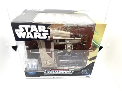 Star Wars Micro Galaxy Squadron Republic LAAT Gunship #0043 New/Sealed Lot C