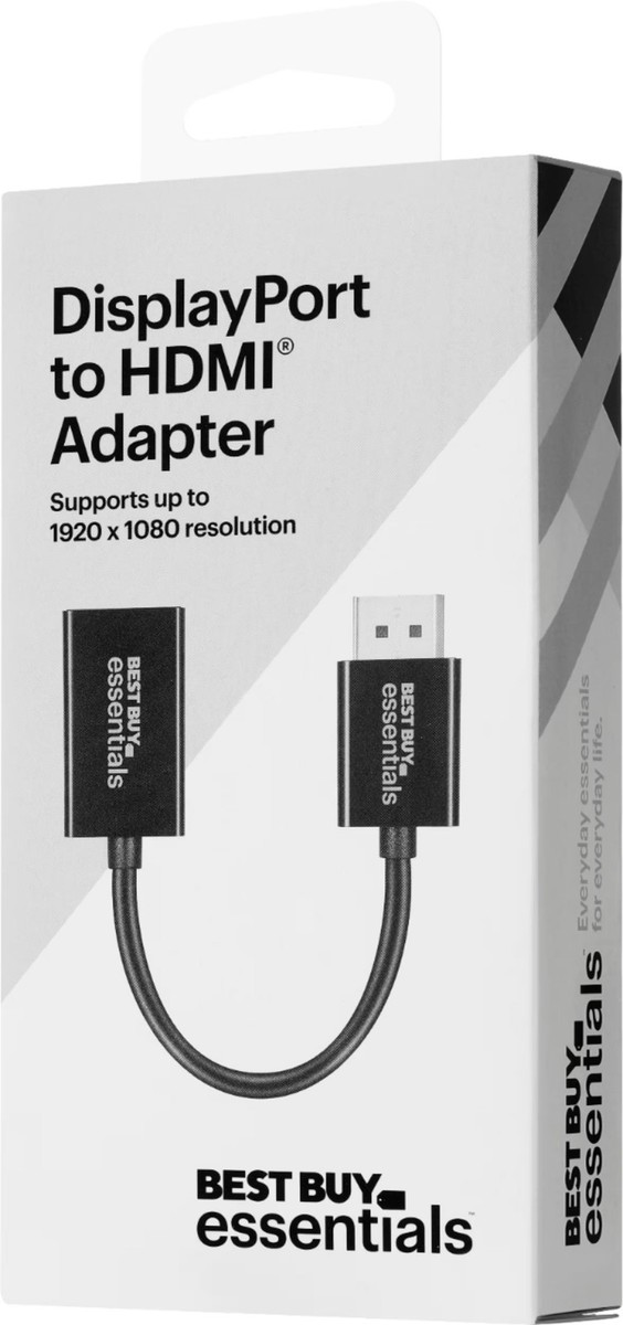 Usb C Hdmi To Displayport Adapter Best Buy Best Buy Essentials
