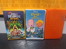 Nickelodeon Vhs Lot Rugrats Go Wild Jimmy Neutron, Doug