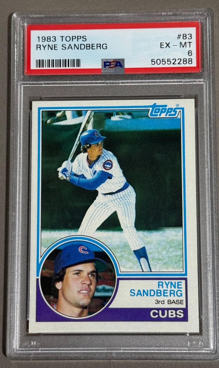 1983 Topps - Ryne Sandberg #83 (RC) for sale online | eBay
