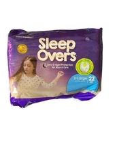 SLEEP OVERS by Cuties Youth Underwear XL 85-140 lbs Boys & Girls (22 count)