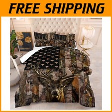 Woodland Deer Comforter Set - Full Size Kids Bedding
