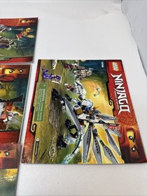LEGO The Ninjago Masters of Spinjitzu 70745 Instruction Manuals - Lot of 10
