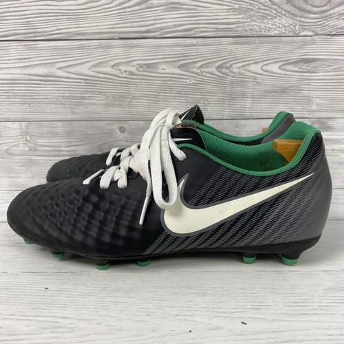NIKE MAGISTA OLA II FG Black/White/Dark Grey/Stadium Green Size 7 PK - Picture 3 of 12