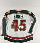 2009-10 Cam Barker Minnesota Wild NHL Hockey Game Worn Jersey Set 4