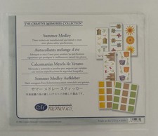 Creative Memories "Summer Medley" Themed Sticker Pack