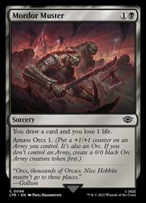 [MTG] Mordor Muster (0096) (LTR) LP-HP
