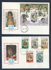 NICARAGUA 20.12.1980 FDC´s souvenir sheet + set Child Mi.2154-2158+Block 133