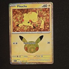 Pikachu 035/128 - Pokemon 30 Anniversario - NM 