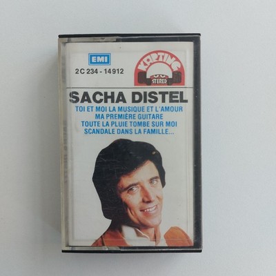 RARE Sacha Distel Cassette ''Toi Et Moi La Musique Et L'Amour'' EMI France