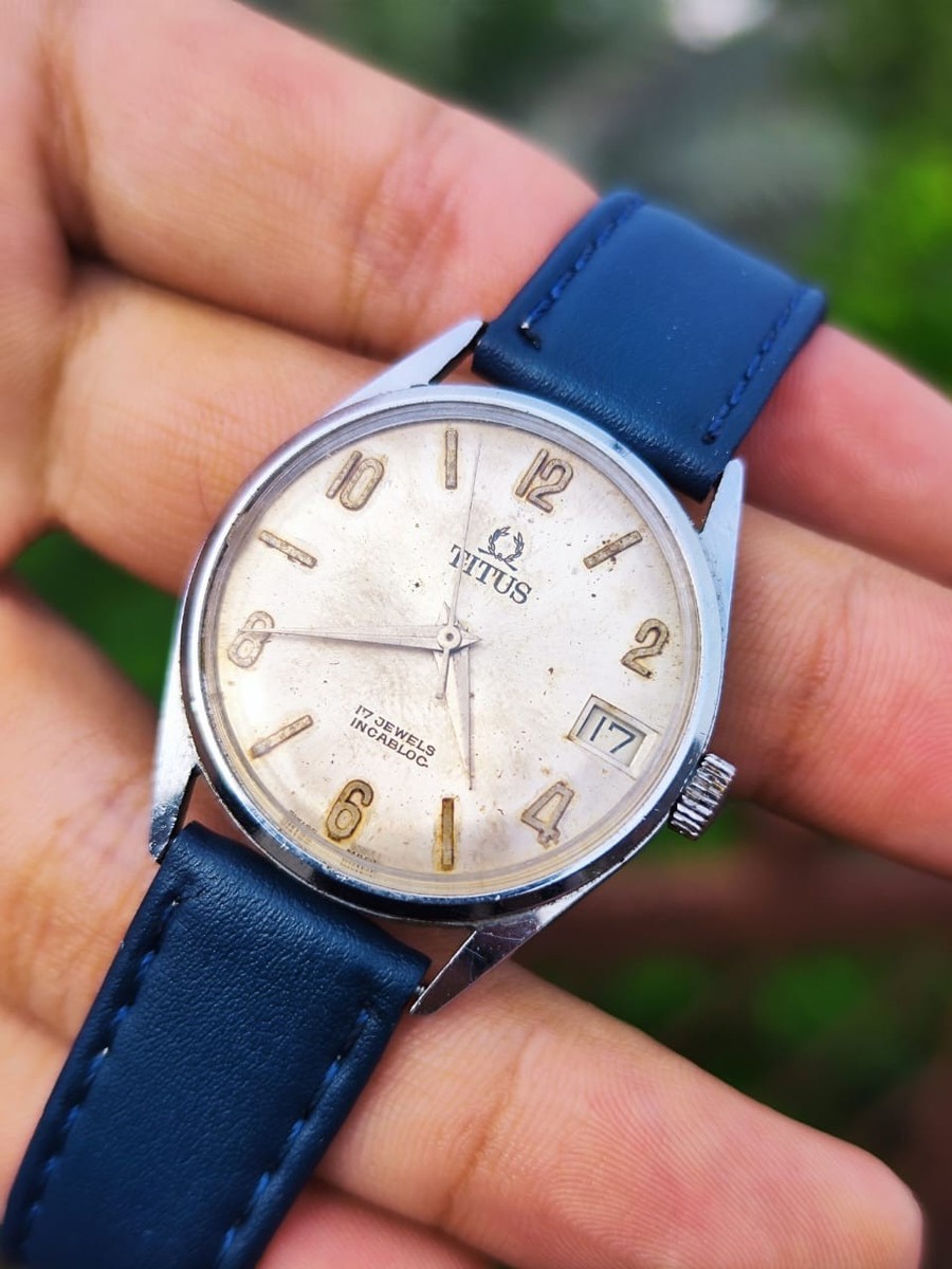 Solvil ET Titus Geneve 7057 Manual Wind Swiss Vintage Men