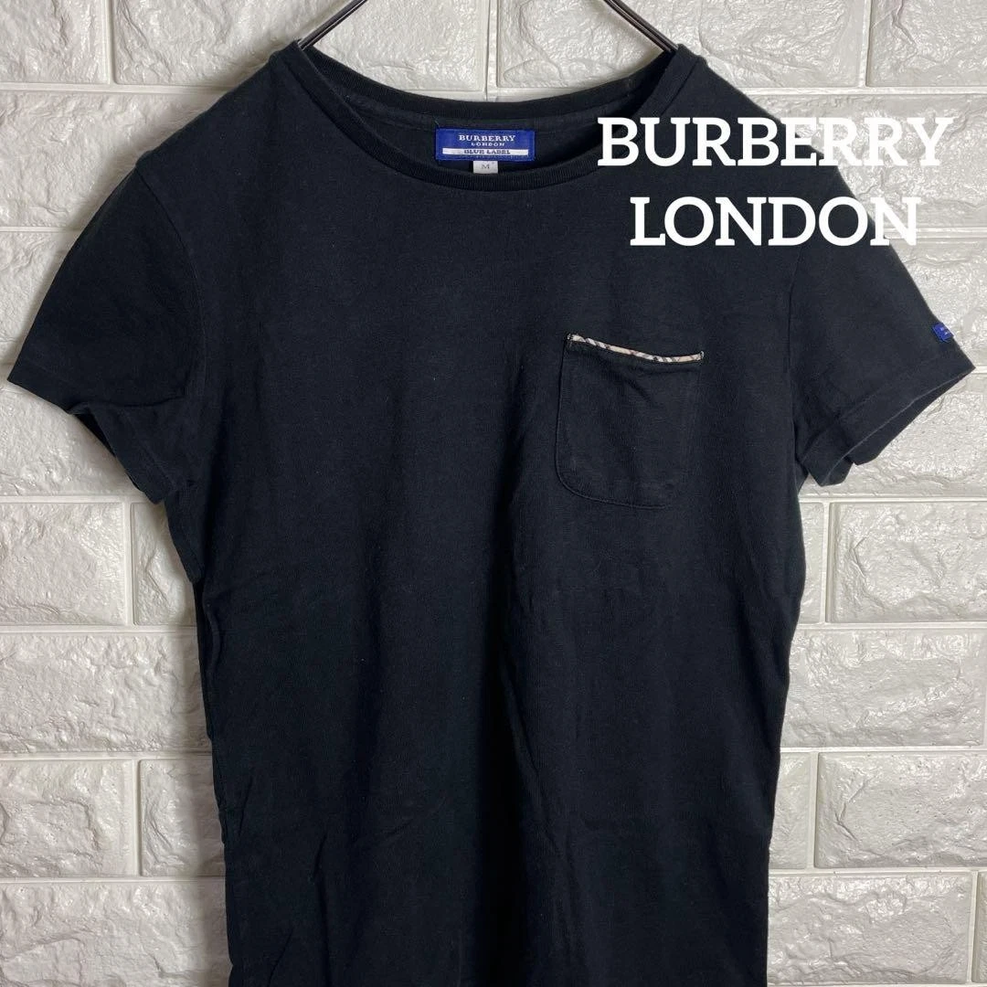 Abito donna Burberry London Blue Label M nero spalla 38 cm manica 14 cm