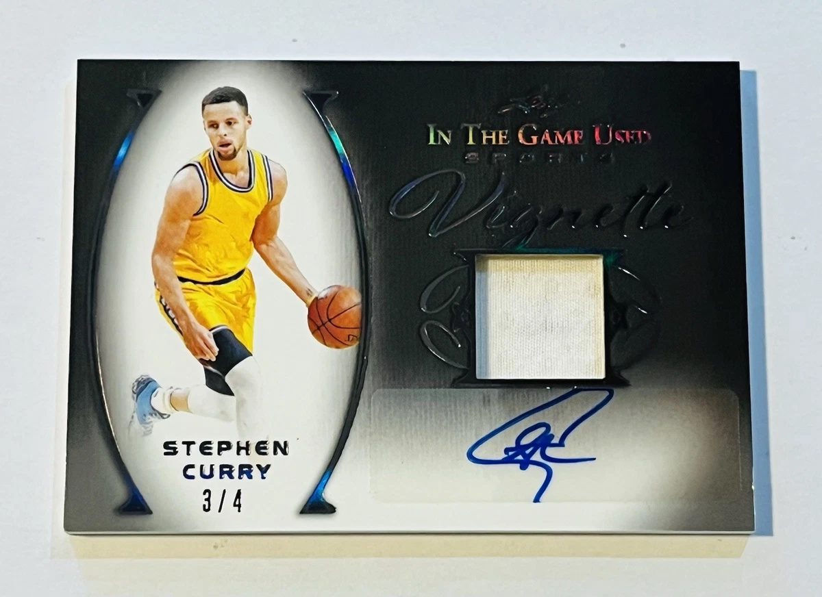 Stephen Curry Basketball Autographed ungraded Sports Trading Cards