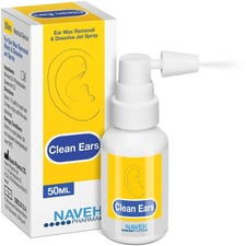 NAVEH PHARMA CleanEars Fast-Acting Ear Wax Removal 1.69 Fl Oz Pack of 1
