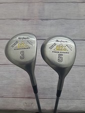 MacGregor DX Power Pyramid Fairway Woods 3 Wood And 5 Wood Regular Flex Steel RH